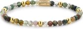 Rebel & Rose More Balls Than Most Indian Summer - 4mm - yellow gold plated RR-40046-G-16,5 cm