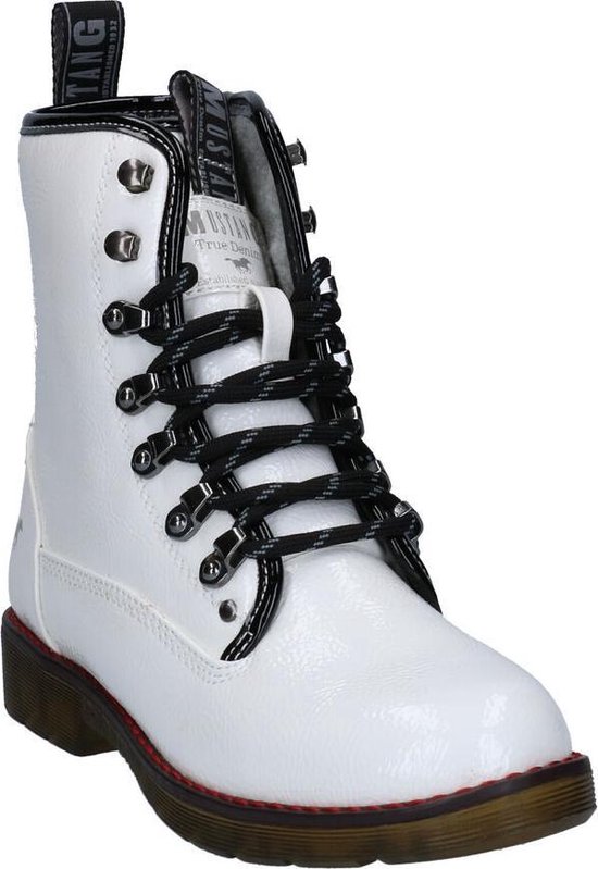 Mustang Witte Boots Meisjes 35 | bol.com