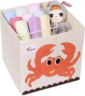 Container - Wasmand - Speelgoed mand 33x33x33cm - Krab