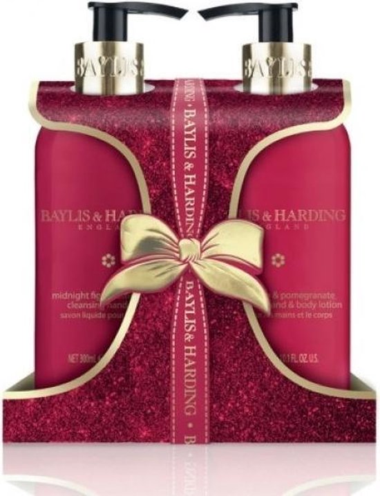 Baylis And Harding Midnight Fig And Pomegranate Bottle Set 8174