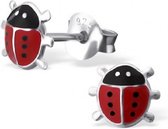 Little Bijoux oorknopje-lieveheersbeestje rood
