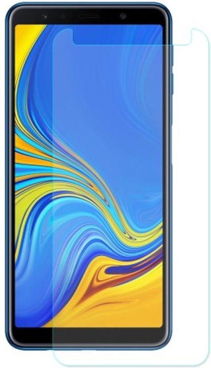 geschikt voor Samsung Galaxy A7 (2018) Screenprotector Glas
