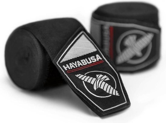 Hayabusa Perfect Stretch Handwraps - zwart - 4,5 meter