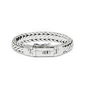 SILK Jewellery - Zilveren Armband - Zipp - 379.18 - Maat 18
