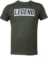 t-shirt Inspiration Kids/Volwassenen Army Groen Polyester/Katoen  XXL