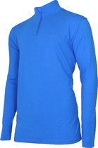 Campri Roll Neck 1/4 Zip  Wintersportpully - Maat XL  - Mannen - blauw