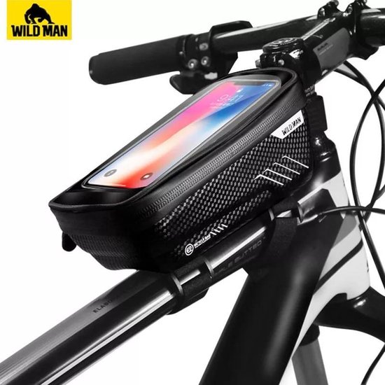 Fietstas frame mountainbike-waterdicht-smartphone houder | bol.com