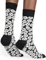 Happy Socks Twisted Smile Black & White, Maat 41/46