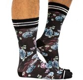 Sock My Dark flowers - Herensok – Katoen – geprinte sok 39/42