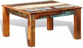 Salontafel Bruin (Incl dienblad) gerecycled hout - woonkamer tafel - decoratie tafel - salon tafel - wandtafel - Koffietafel
