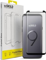 SoSkild Edge to Edge Tempered Glass Screenprotector voor Samsung Galaxy S9