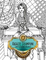 Ragazze Steampunk Libro da Colorare per Adulti 1