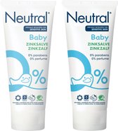 Neutral 0% Baby Zinkzalf - 2 x 100 ml - Voordeelverpakking