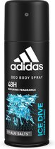 Adidas Ice Dive 150ml Mannen Spuitbus deodorant 1 stuk(s)