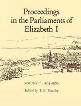 Proceedings in the Parliaments of Elizabeth I, 1584-1589