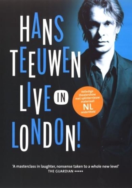 Cover van de film 'Hans Teeuwen - Live In Londen'