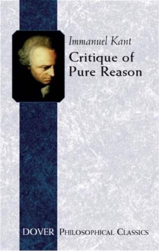 kant critique of pure reason