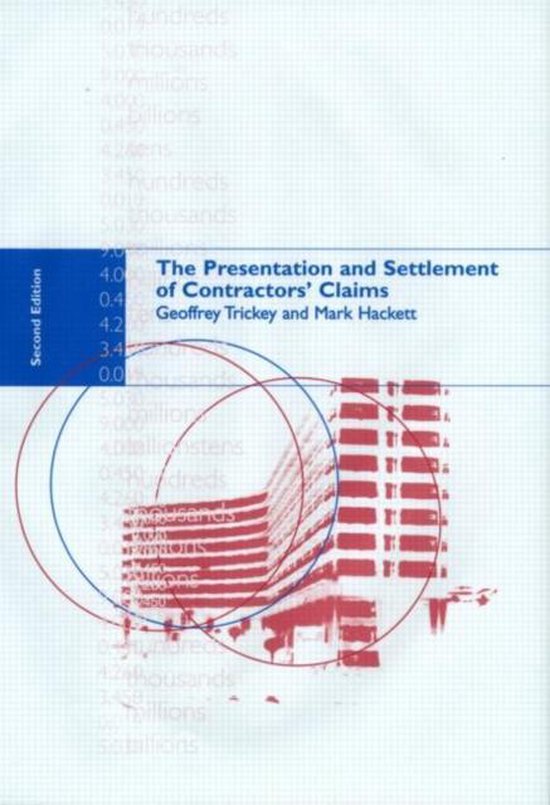 The Presentation and Settlement of Contractors' Claims - cover