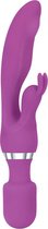 Evolved Wand Vibrator G-Motion Rabbit - paars