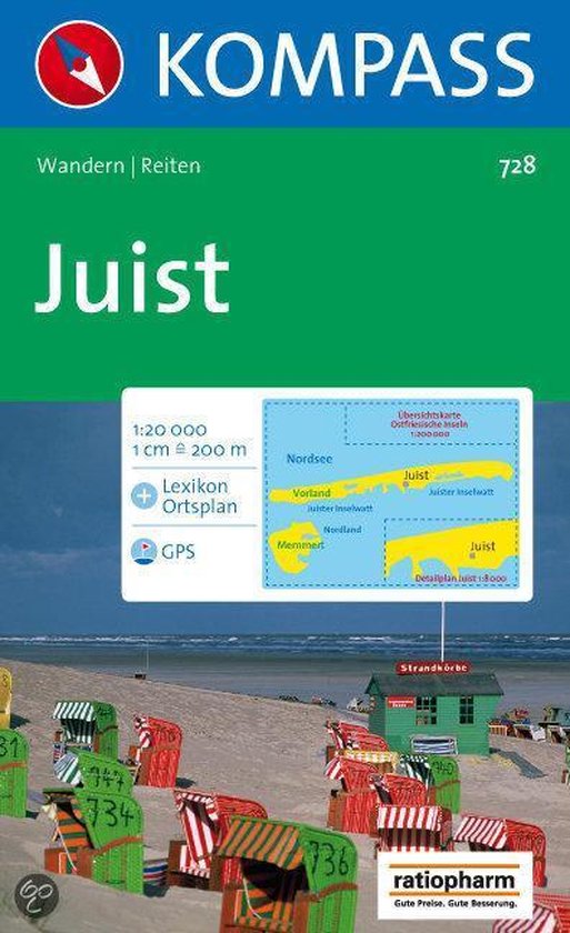 Kompass WK728 Insel Juist - cover