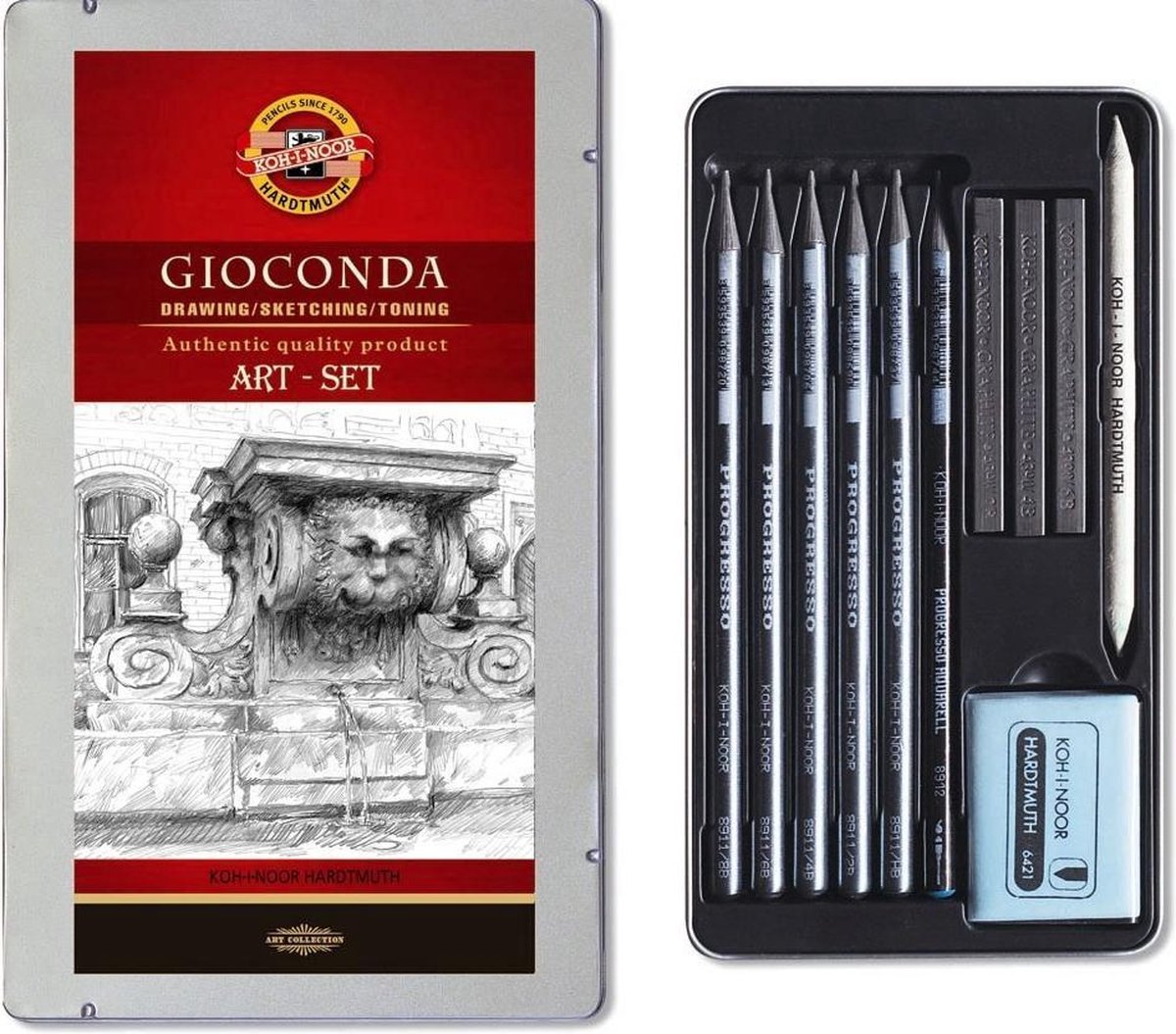 Gioconda Art set 11-delig