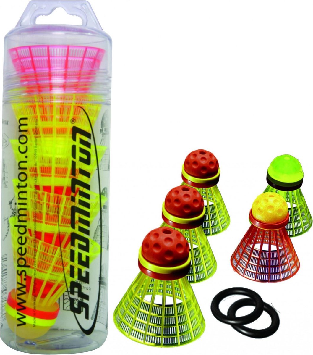 Speedminton speeders Mixset 5-delig