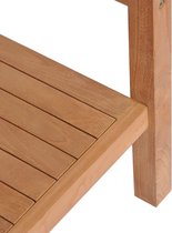 Badkamer wastafelkast 74x45x75 cm massief teakhout
