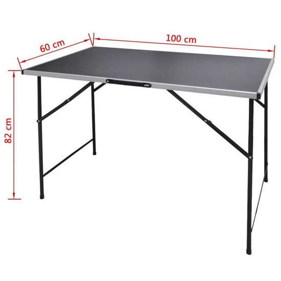 Table à tapisser réglable en hauteur 3 pcs