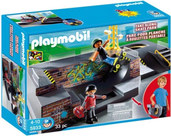 svært Apparatet Bliver til Playmobil Skatepark - 5933 | bol.com