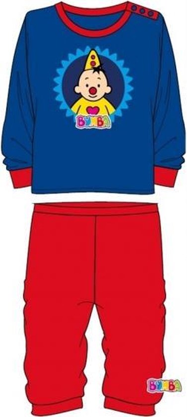 Ideaal Jong Geef energie Studio 100 Pyjama Bumba Blauw-rood Maat 86-92 | bol.com