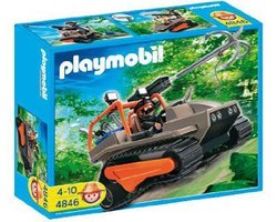 Playmobil Rupsvoertuig Met Schattenjager - 4846