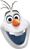 Kartonnen Olaf™ masker - Verkleedmasker