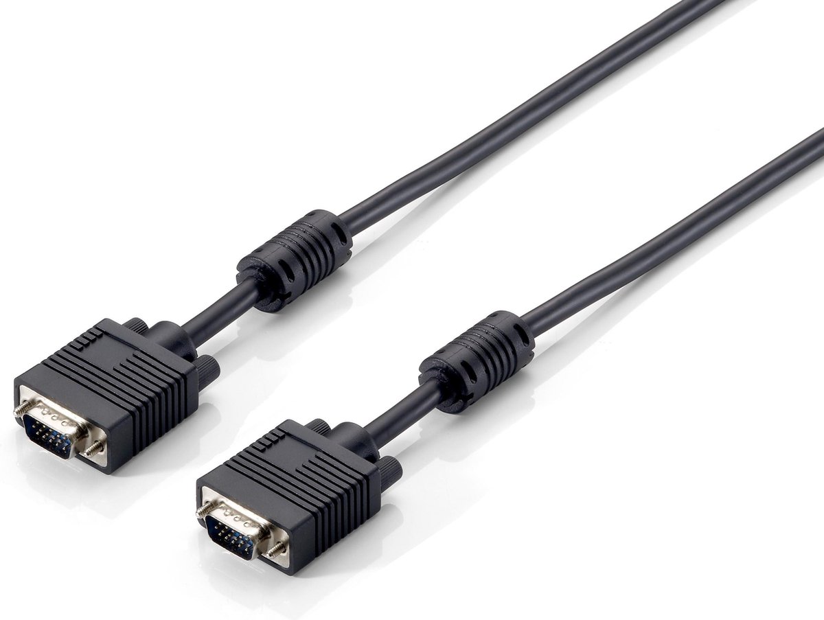 Equip VGA verlengkabel 1,00 Meter zwart