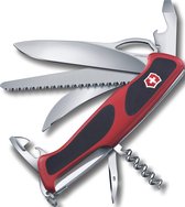 Victorinox RangerGrip 57 Hunter  Zakmes  13 Functies  Rood/Zwart