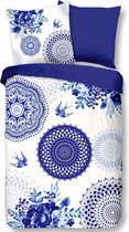 HIP Dekbedovertrek 6099-H Grande 200x200 cm blauw