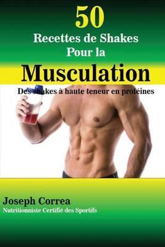 50 Recettes de Shakes Pour la Musculation - cover