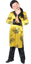 LUCIDA - Verkleedkostuum Chinees voor jongens Carnavaloutfit - S 110/122 (4-6 jaar)