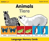 Language Memory Cards - Animals - English-polish