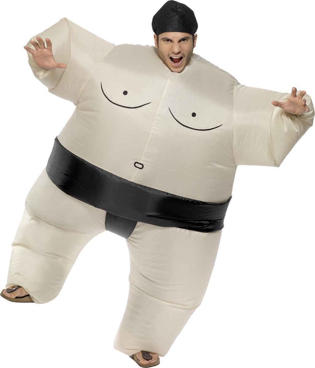 Costume de Lutteur Sumo Gonflable pour Adulte
