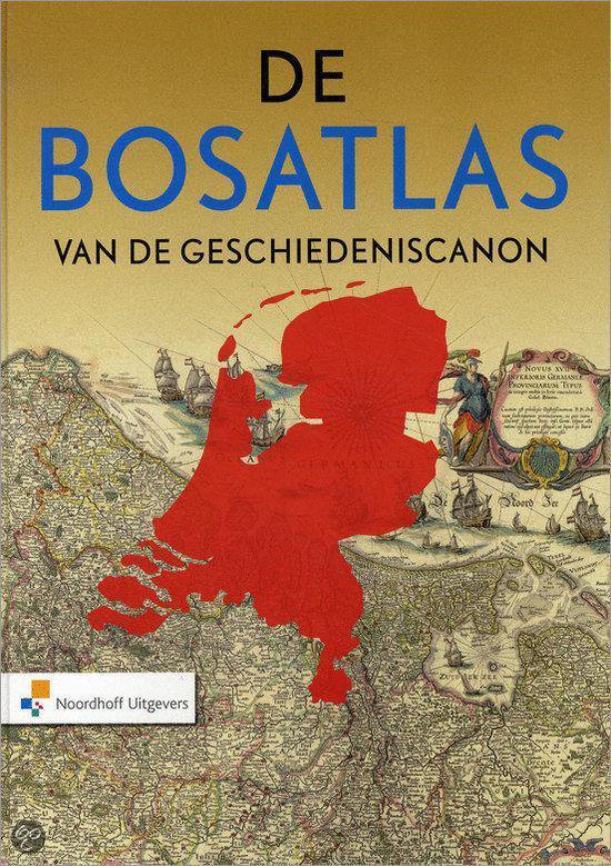 Cover van het boek 'De Bosatlas van de Geschiedeniscanon' van  Nvt