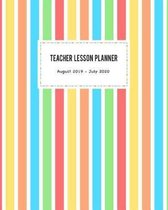 Teacher Lesson Planner August 2019 - July 2020