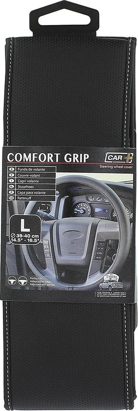 Carpoint Stuurhoes Auto - Mat Zwart - Voor sturen met een diameter van