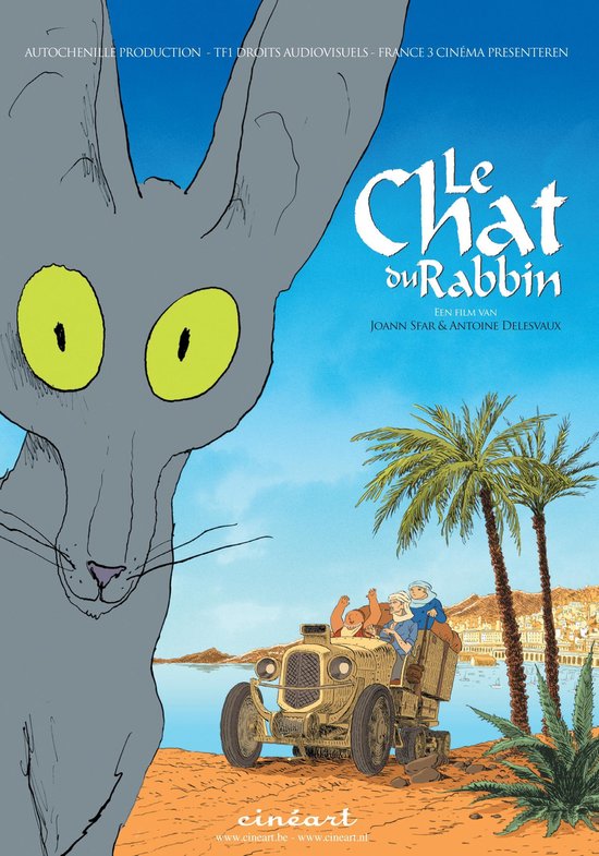 Cover van de film 'Le Chat Du Rabbin'