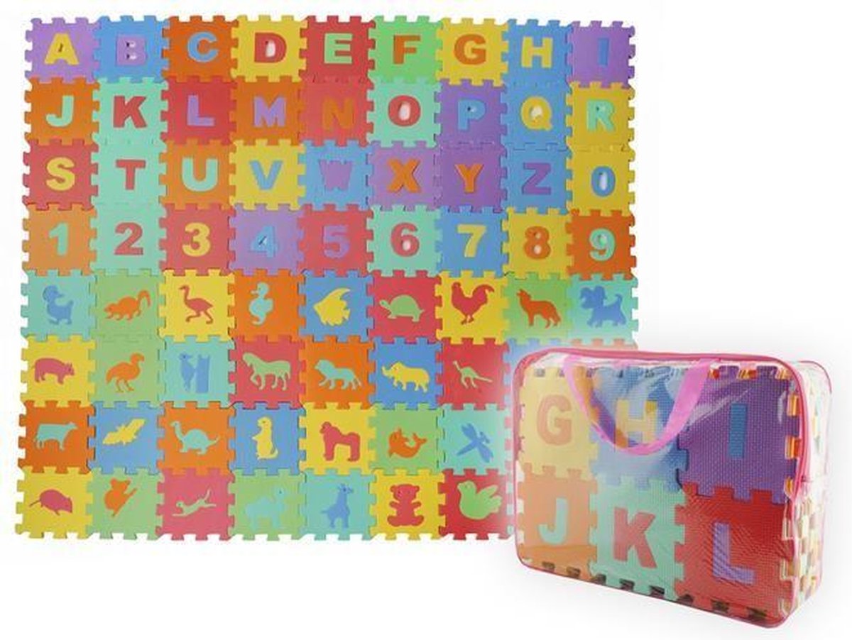 Van Dag Één: 9-delige Baby Puzzel Speelmat - 30x30 EVA Schuim Kruipmat Vloermat Speeltapijt Kind 6