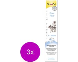 Gimcat Kitten Pasta - Kattensnack - 3 x 50 g