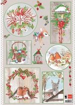 Marianne Design 3D Knipvel  Country Christmas 1