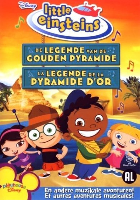 Cover van de film 'Little Einsteins - De Legende Van De Gouden Pyramide'