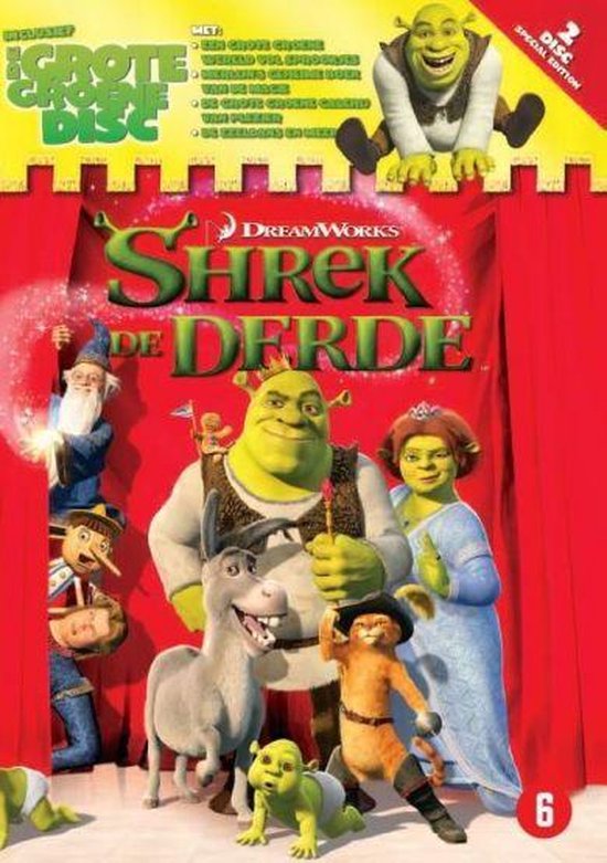 Cover van de film 'Shrek de Derde'