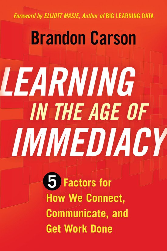 Learning in the Age of Immediacy - cover