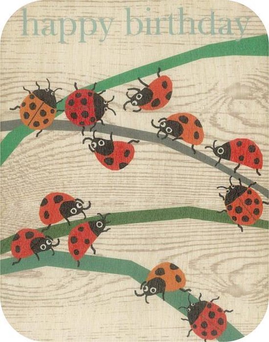 Joli Coon Joyeux Anniversaire Carte En Bois - Carte Anniversaire Ans